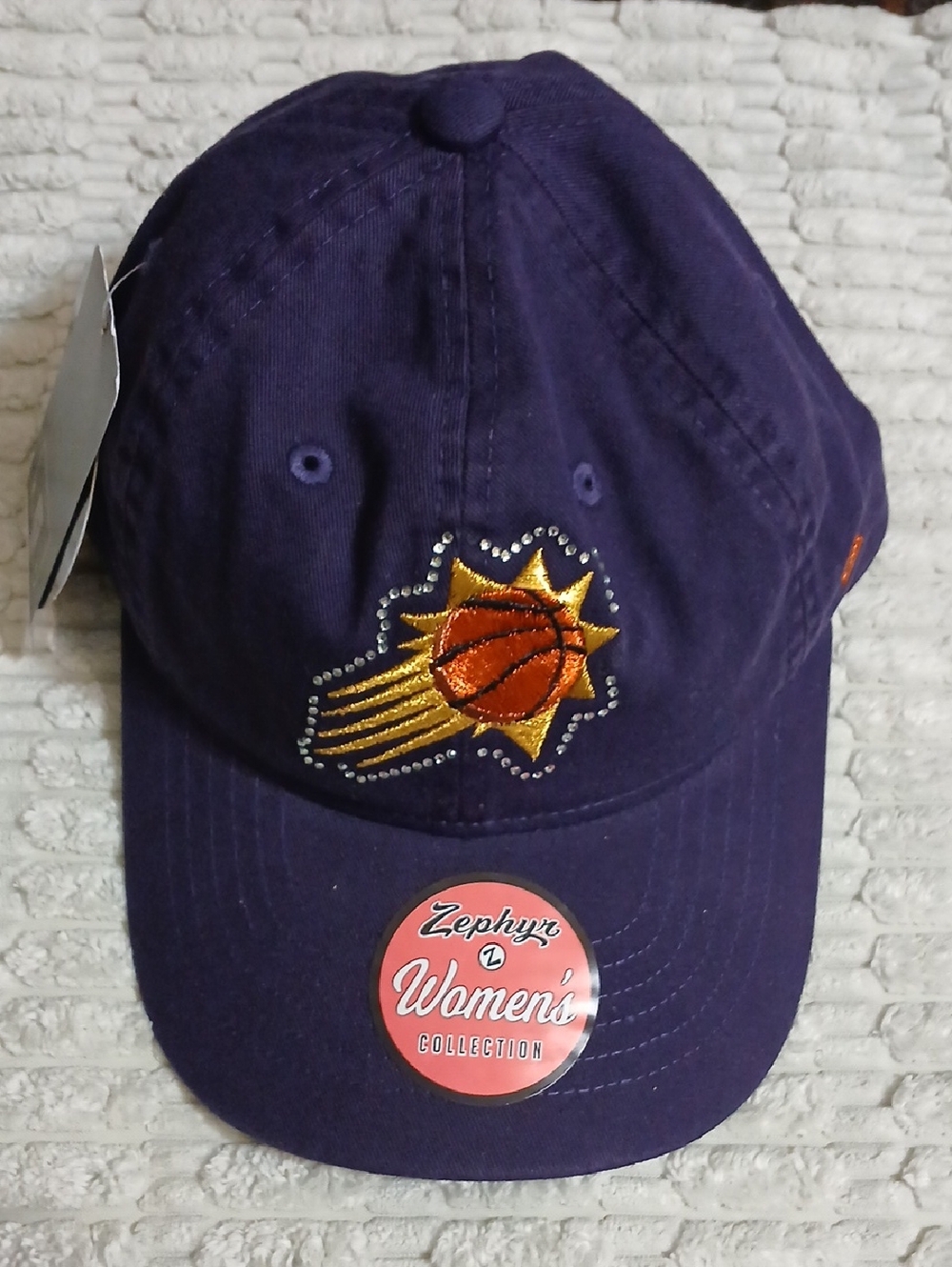 Zephyr Women's Phoenix Suns Rhinestone Baseball Cap